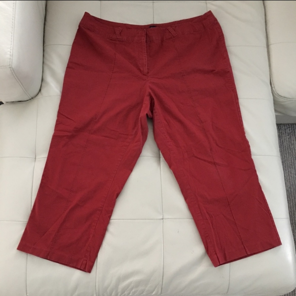 Red Capri Pants - Women’s Lane Bryant
